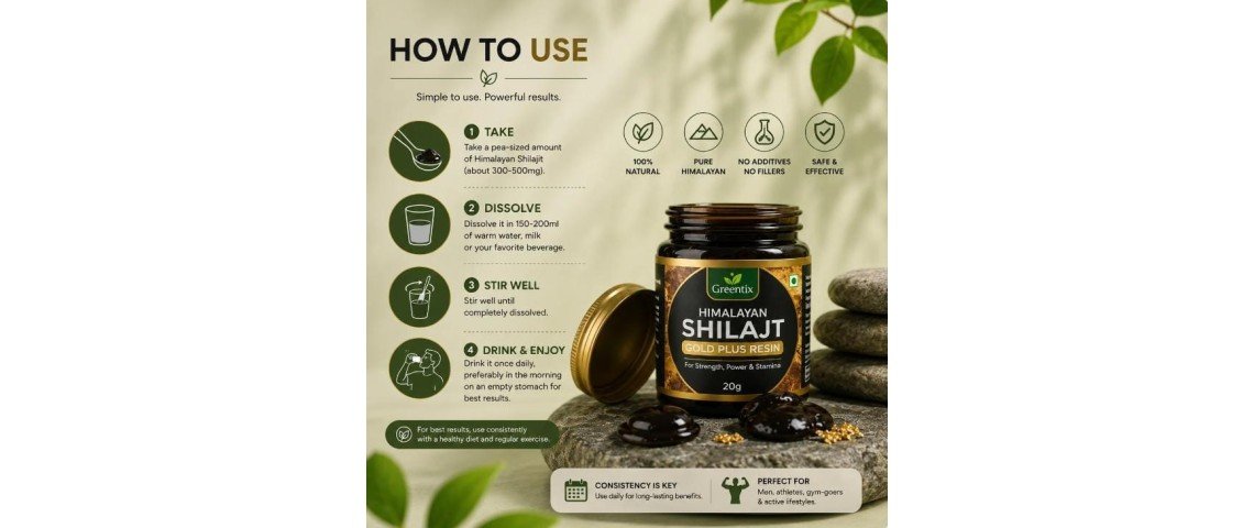 Himalayan Shilajit Gold Plus Resin